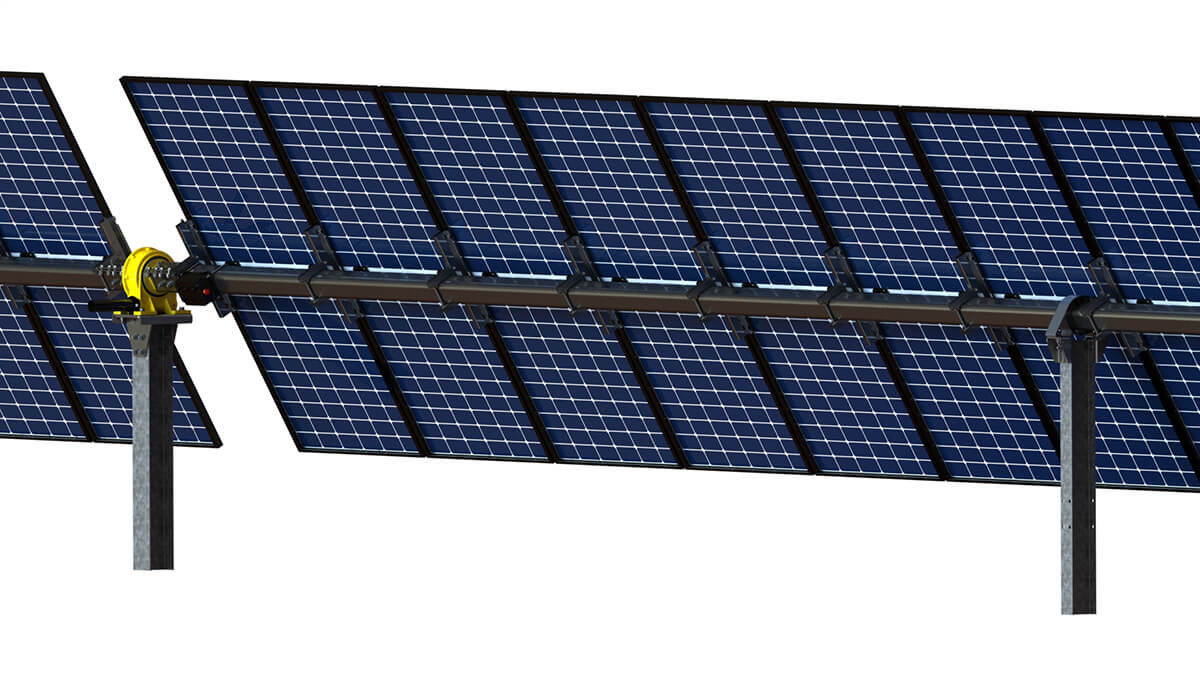 1KW Single Axis Solar Tracker Kit – 12V Linear Actuator & Controller, 6000N Push, SZMWKJ
